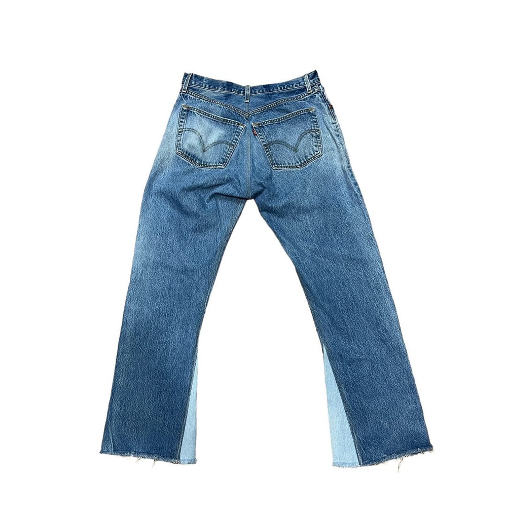 EB Denim Button Fly High Rise Flare - 29 - Picture 2 of 6